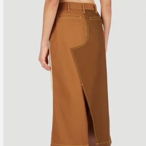 Marni x Carhartt WP Canvas & Corduroy Pencil Skirt - Picture 5 of 13